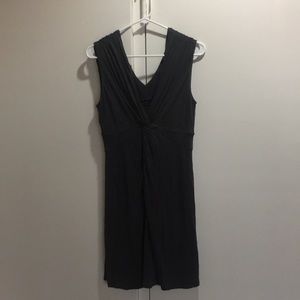 Express gray v-neck dress size S